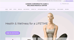 Desktop Screenshot of chirolansing.com